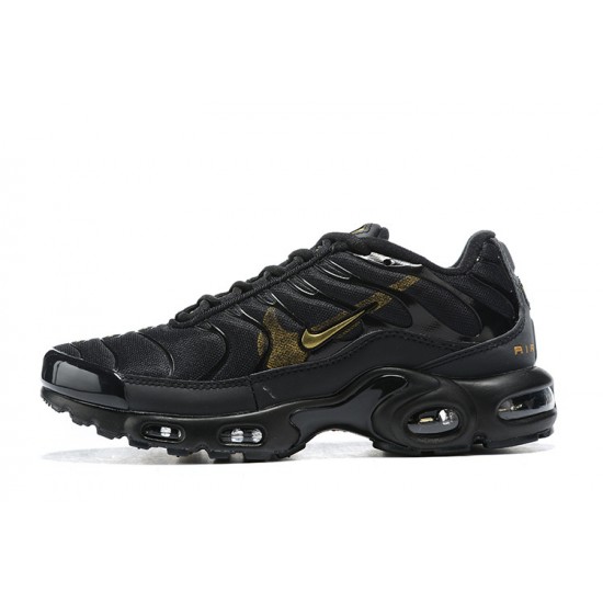 Herre Nike Air Max Plus Tn Black Gull Løper sko