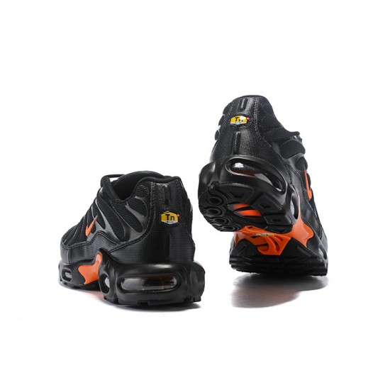 Herre Nike Air Max Plus Tn Black Orange Løper sko