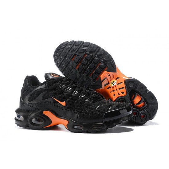 Herre Nike Air Max Plus Tn Black Orange Løper sko