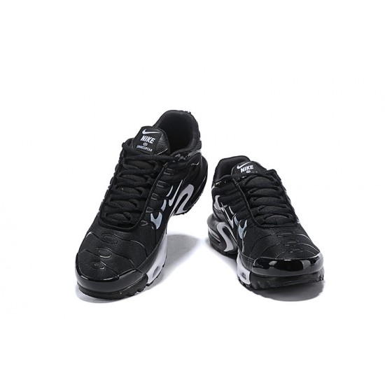 Herre Nike Air Max Plus Tn Black Hvit 815994-004 Løper sko