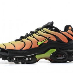 Herre Nike Air Max Plus Tn Black Gul AQ9979-001 Løper sko