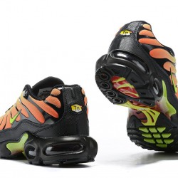 Herre Nike Air Max Plus Tn Black Gul AQ9979-001 Løper sko