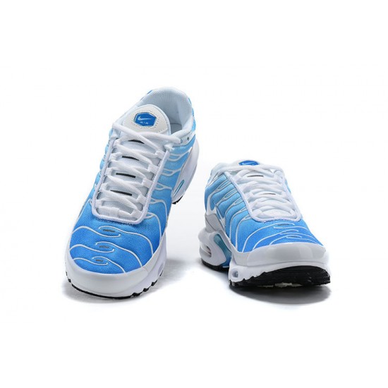 Herre Nike Air Max Plus Tn Blå Hvit 852630-411 Løper sko