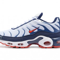 Herre Nike Air Max Plus Tn QS Hvit Blå og Rød Løper sko