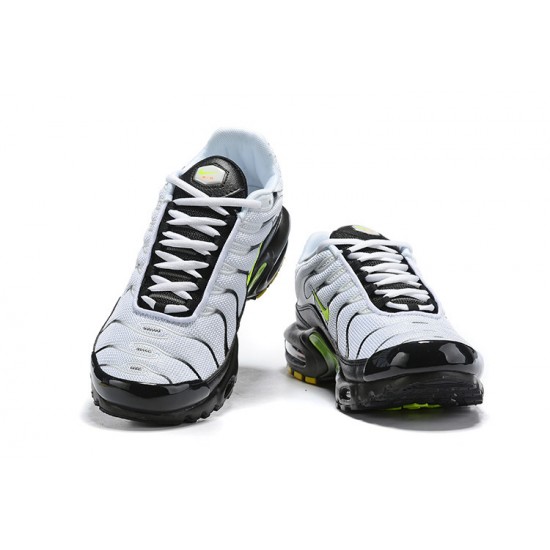 Herre Nike Air Max Plus Tn QS Hvit Grønt AJ2013-100 Løper sko 