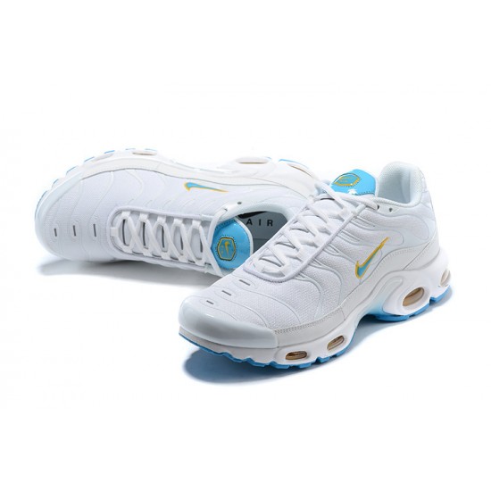 Herre Nike Air Max Plus Tn Hvit Blå Løper sko