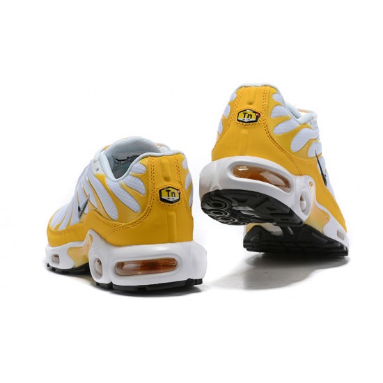 Herre Nike Air Max Plus Tn Hvit Gul CD7061-700 Løper sko