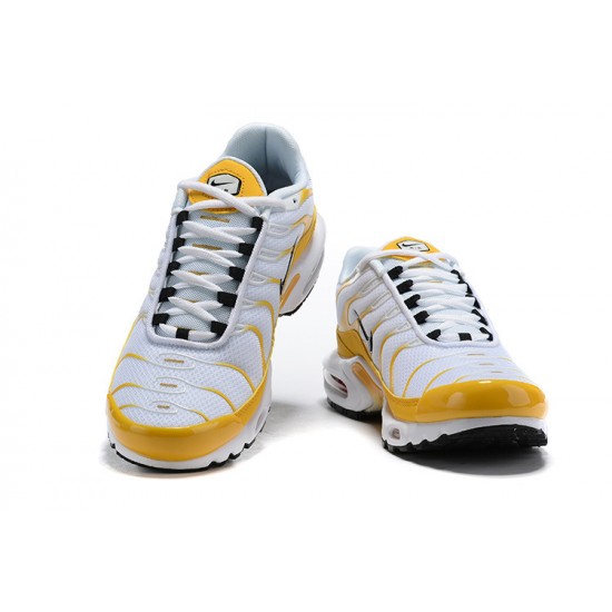 Herre Nike Air Max Plus Tn Hvit Gul CD7061-700 Løper sko