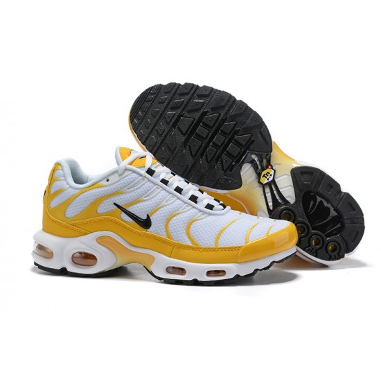 Herre Nike Air Max Plus Tn Hvit Gul CD7061-700 Løper sko