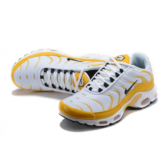 Herre Nike Air Max Plus Tn Hvit Gul CD7061-700 Løper sko