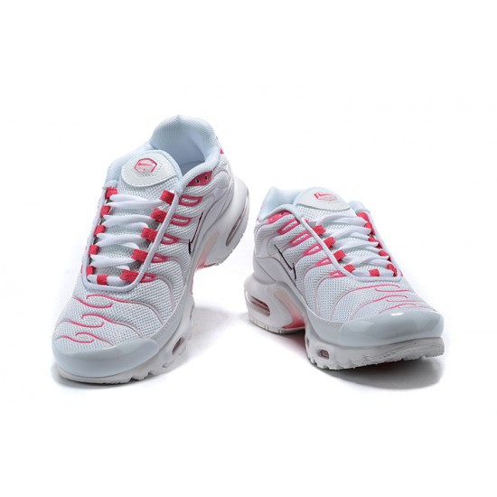 Dame Nike Air Max Plus Tn Pink Hvit 852630-106 Løper sko