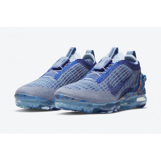 Dame/Herre Nike Air VaporMax 2020 Flyknit Blå CT1823-400 Løper sko