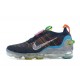 Dame/Herre Nike Air VaporMax 2020 Flyknit Deep Royal Blå CJ6740-400 Løper sko