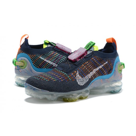 Dame/Herre Nike Air VaporMax 2020 Flyknit Deep Royal Blå CJ6740-400 Løper sko