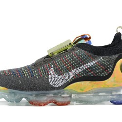 Dame/Herre Nike Air VaporMax 2020 Flyknit Grå Gul CJ6740-002 Løper sko