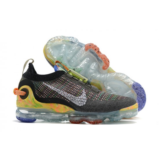 Dame/Herre Nike Air VaporMax 2020 Flyknit Grå Gul CJ6740-002 Løper sko