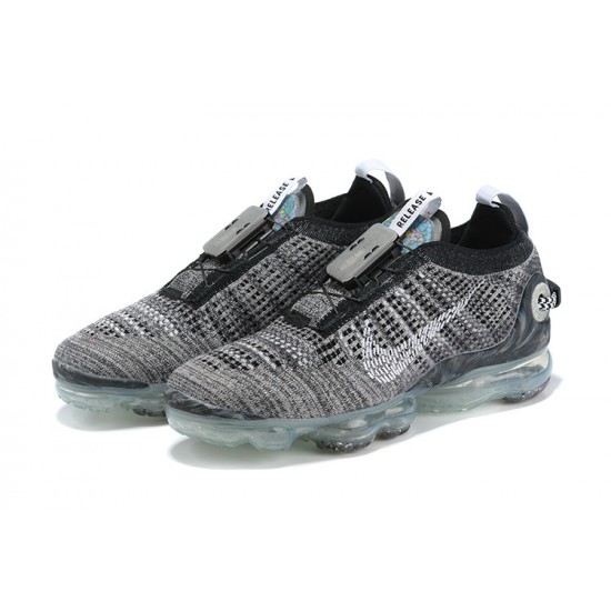 Dame/Herre Nike Air VaporMax 2020 Flyknit Oreo Grå CT1823-001 Løper sko