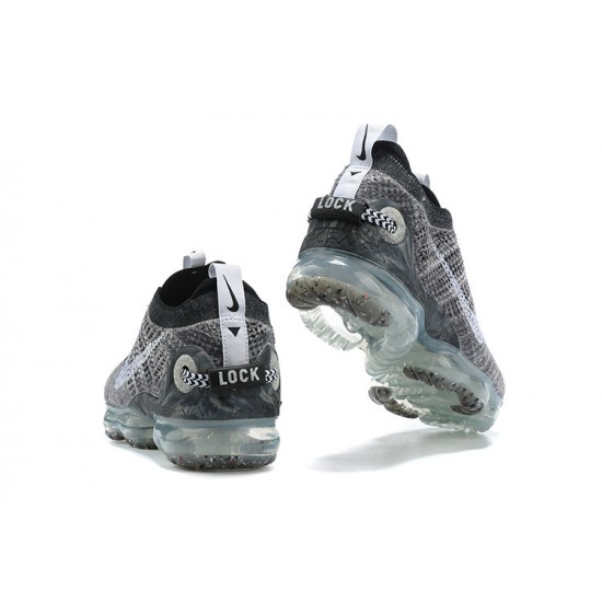 Dame/Herre Nike Air VaporMax 2020 Flyknit Oreo Grå CT1823-001 Løper sko