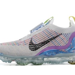 Dame/Herre Nike Air VaporMax 2020 Flyknit Hvit Purple CJ6740-001 Løper sko