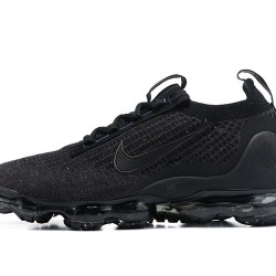 Dame/Herre Nike Air VaporMax 2021 Flyknit Black DH4084-001 Løper skojpeg