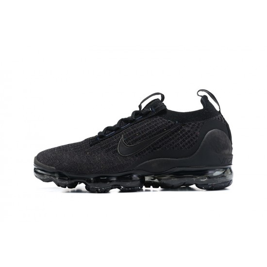 Dame/Herre Nike Air VaporMax 2021 Flyknit Black DH4084-001 Løper skojpeg