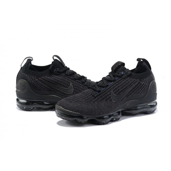 Dame/Herre Nike Air VaporMax 2021 Flyknit Black DH4084-001 Løper skojpeg