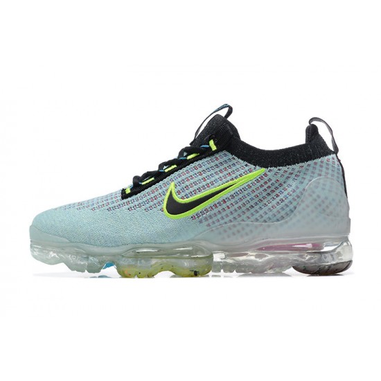 Dame/Herre Nike Air VaporMax 2021 Flyknit Black Grønt DX3367-700 Løper sko