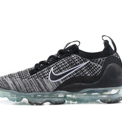 Dame/Herre Nike Air VaporMax 2021 Flyknit Black Grå DH4088-003 Løper sko