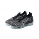 Dame/Herre Nike Air VaporMax 2021 Flyknit Black Grå DH4088-003 Løper sko