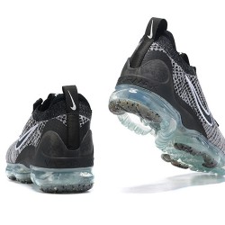 Dame/Herre Nike Air VaporMax 2021 Flyknit Black Grå DH4088-003 Løper sko