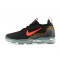 Dame/Herre Nike Air VaporMax 2021 Flyknit Black Rød Løper sko