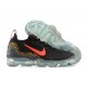 Dame/Herre Nike Air VaporMax 2021 Flyknit Black Rød Løper sko