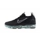 Dame/Herre Nike Air VaporMax 2021 Flyknit Black Hvit DC4112-002 Løper sko