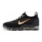 Dame/Herre Nike Air VaporMax 2021 Flyknit Black Gul DH4086-001 Løper sko