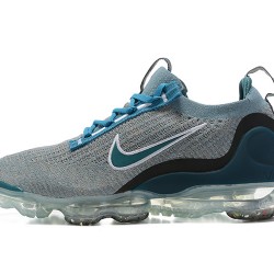 Dame/Herre Nike Air VaporMax 2021 Flyknit Blå Grå DC9394-400 Løper sko