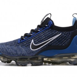 Dame/Herre Nike Air VaporMax 2021 Flyknit Blå Grå DH4086-400 Løper sko