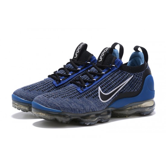 Dame/Herre Nike Air VaporMax 2021 Flyknit Blå Grå DH4086-400 Løper sko