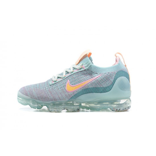 Dame/Herre Nike Air VaporMax 2021 Flyknit Grønt Pink DH4088-300 Løper sko