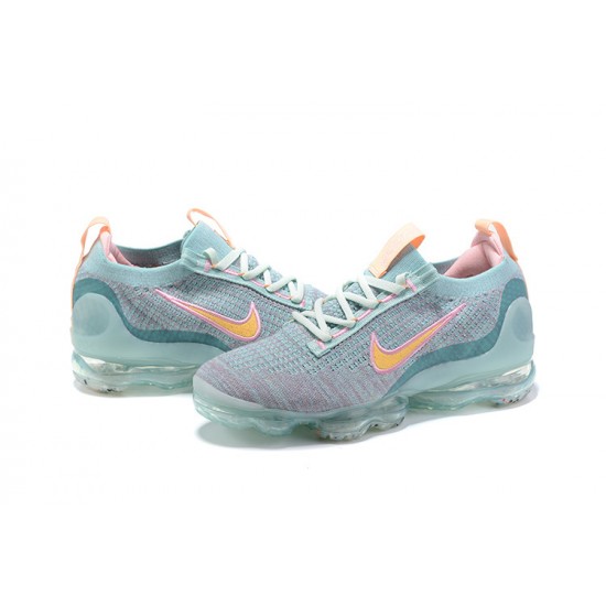 Dame/Herre Nike Air VaporMax 2021 Flyknit Grønt Pink DH4088-300 Løper sko