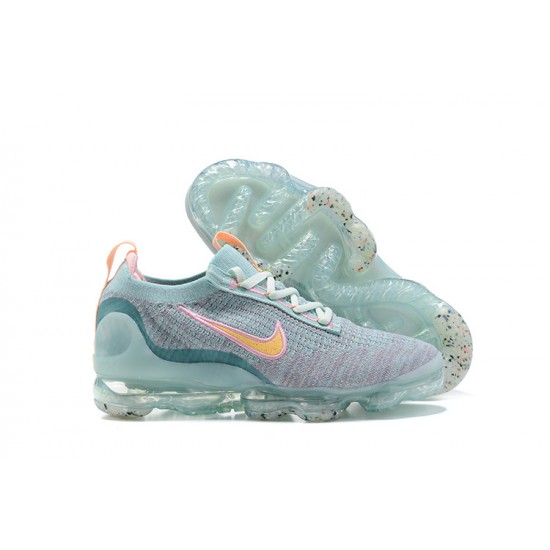 Dame/Herre Nike Air VaporMax 2021 Flyknit Grønt Pink DH4088-300 Løper sko