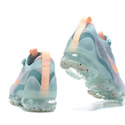 Dame/Herre Nike Air VaporMax 2021 Flyknit Grønt Pink DH4088-300 Løper sko