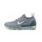 Dame/Herre Nike Air VaporMax 2021 Flyknit Grå Blå DH4084-400 Løper sko