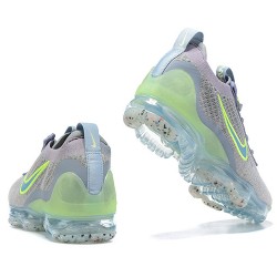 Dame/Herre Nike Air VaporMax 2021 Flyknit Grå Grønt DH4084-003 Løper sko