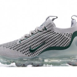 Dame/Herre Nike Air VaporMax 2021 Flyknit Grå Grønt DN3074-001 Løper sko