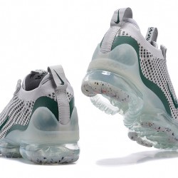 Dame/Herre Nike Air VaporMax 2021 Flyknit Grå Grønt DN3074-001 Løper sko