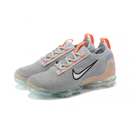 Dame/Herre Nike Air VaporMax 2021 Flyknit Grå Orange DH4084-002  Løper sko