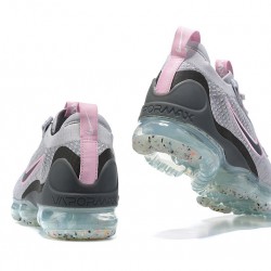 Dame/Herre Nike Air VaporMax 2021 Flyknit Pink Grå DB1550-004 Løper sko