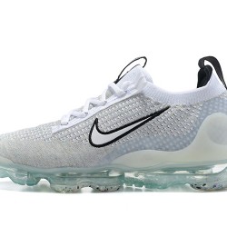 Dame/Herre Nike Air VaporMax 2021 Flyknit Hvit Black DB1550-100 Løper sko