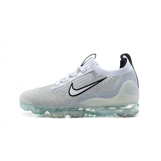 Dame/Herre Nike Air VaporMax 2021 Flyknit Hvit Black DB1550-100 Løper sko