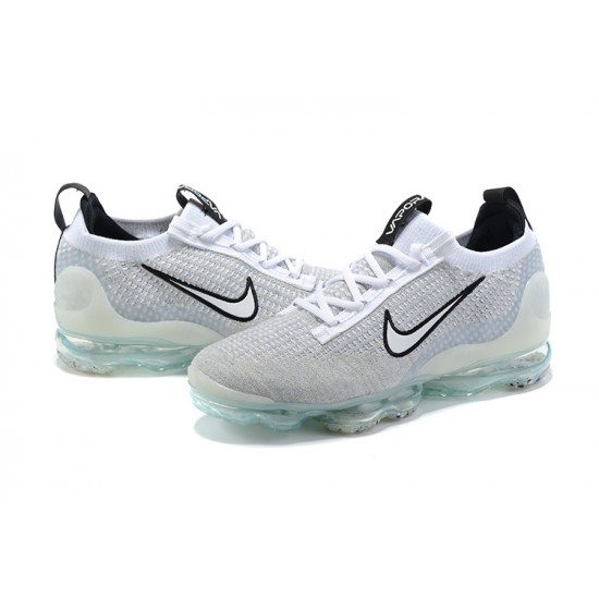 Dame/Herre Nike Air VaporMax 2021 Flyknit Hvit Black DB1550-100 Løper sko